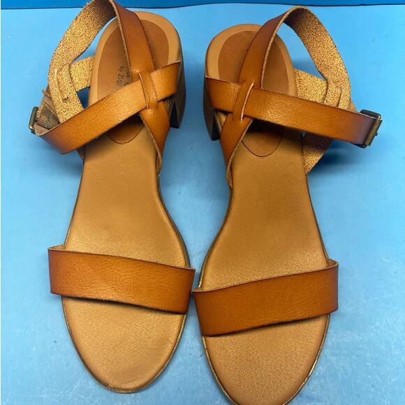 Rock and Candy by Zigi Women’s Sandals Size 9 Brown Strappy Shoes - Picture 7 of 9